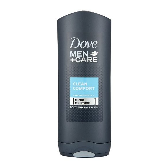 Dove Men+Care Clean Comfort férfi tusfürdő testre és arcra 250 ml