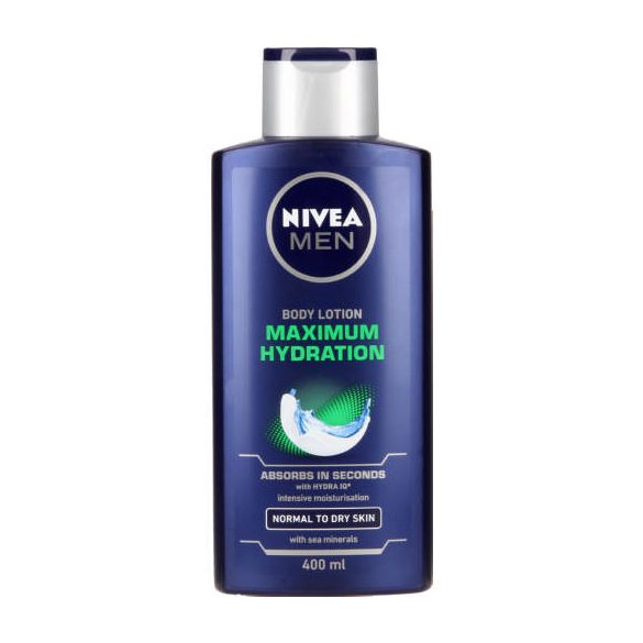 NIVEA MEN Maximum Hydration body lotion testápoló 400ml