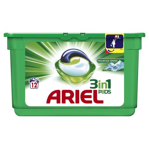 Ariel 3in1 universal mosókapszula, 12 mosás