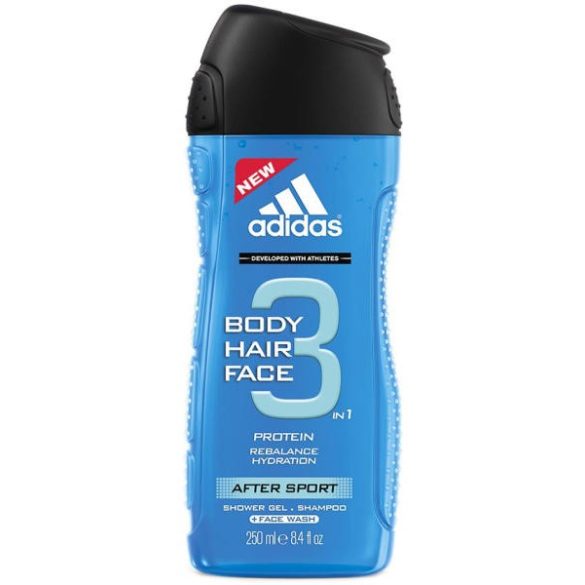 Adidas After Sport férfi tusfürdő 250ml