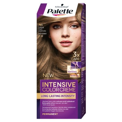 Palette Intensive Color Creme hajfesték N6 (7-0)Középszőke 