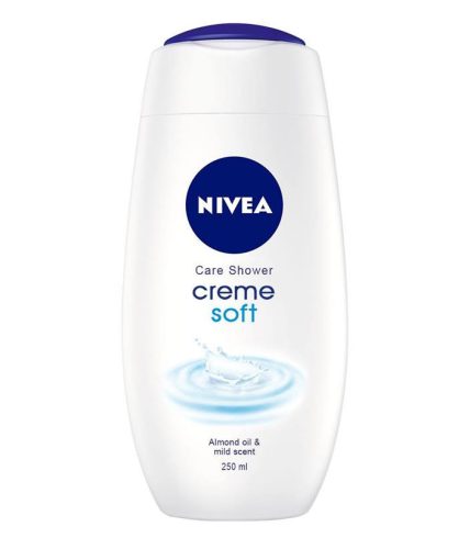 NIVEA Creme Soft ápoló krémtusfürdő 250 ml