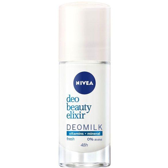 Nivea Deomilk Beauty Elixir Fresh roll on golyós dezodor 40ml