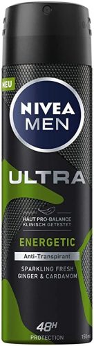 NIVEA MEN Ultra Energetic Sparkling Fresh dezodor 150ml