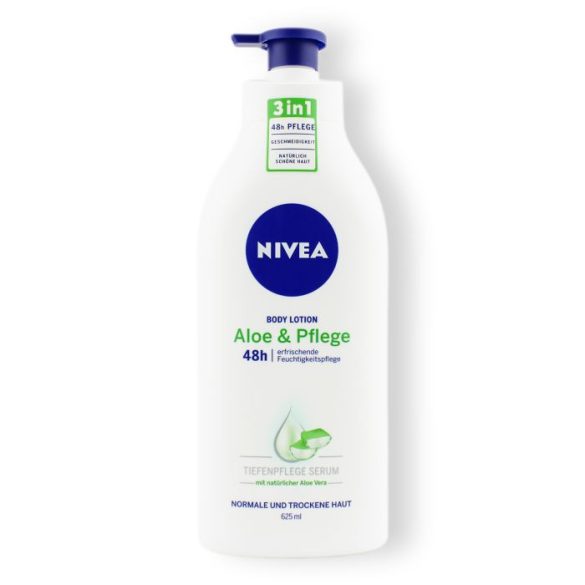 Nivea Aloe & Hydration /Aloe&Pflege Serum testápoló pumpás 625 ml
