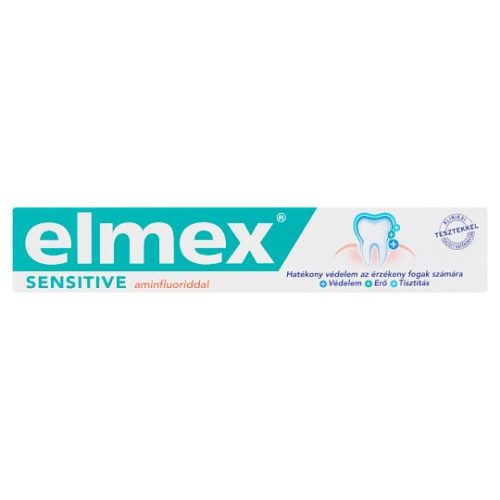 elmex Sensitive fogkrém aminfluoriddal 75 ml