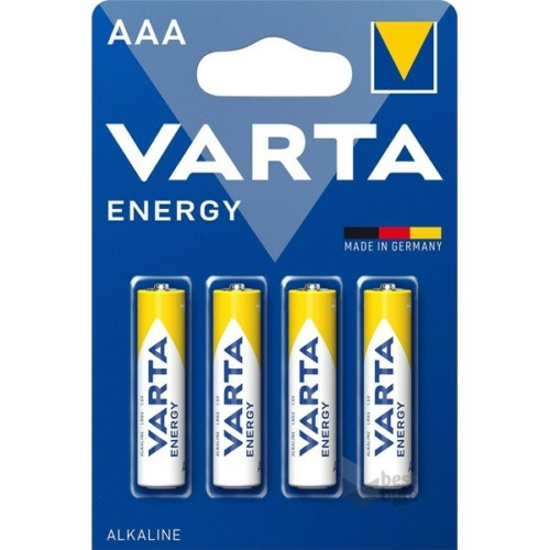VARTA Energy Alkáli Tartós Mikro Elem AAA 4db-os csomag