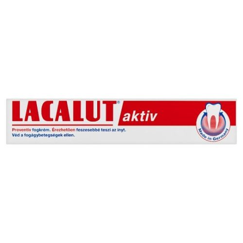 Lacalut aktiv preventív fogkrém 75 ml