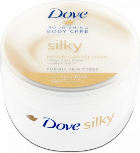Dove Silky testápoló krém minden bőrtípusra 300 ml