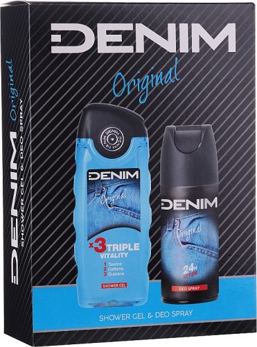 DENIM Original ajándékcsomag tusfürdő 250ml+ dezodor 150ml