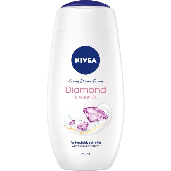 NIVEA Care  Diamond & Argan Oil  krémtusfürdő 250 ml