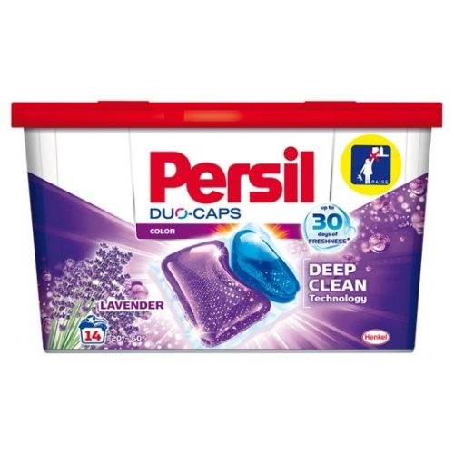 Persil Duo-Caps Color Lavender mosószer koncentrátum színes ruhadarabokhoz 14 mosás