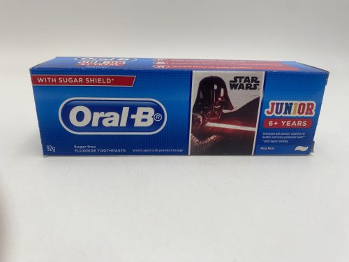 Oral-B fogkrém 92 g Junior 6+years Star Wars