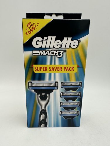 Gillette készülék+5 db borotvabetét Mach3