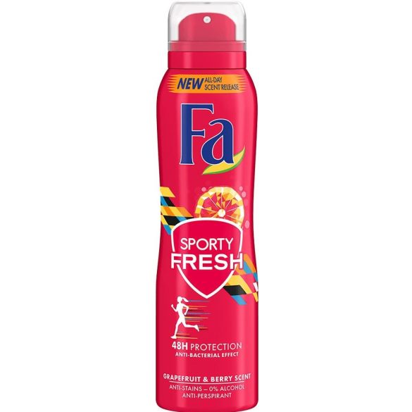 FA Sporty Fresh Grapefruit & Berry dezodor 150ml