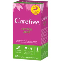 Carefree Cotton Aloe tisztasági betét 30 db