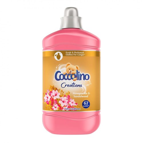 Coccolino Creations Honeysuckle & Sandalwood öblítő 67 mosás, 1,68 l