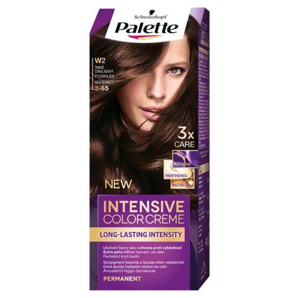Palette Intensive Color Creme hajfesték W2 (3-65) Étcsokoládé 