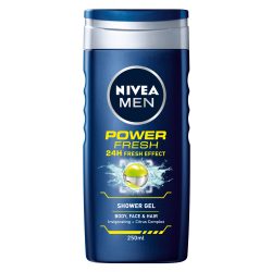 NIVEA MEN Power Fresh tusfürdő 250ml