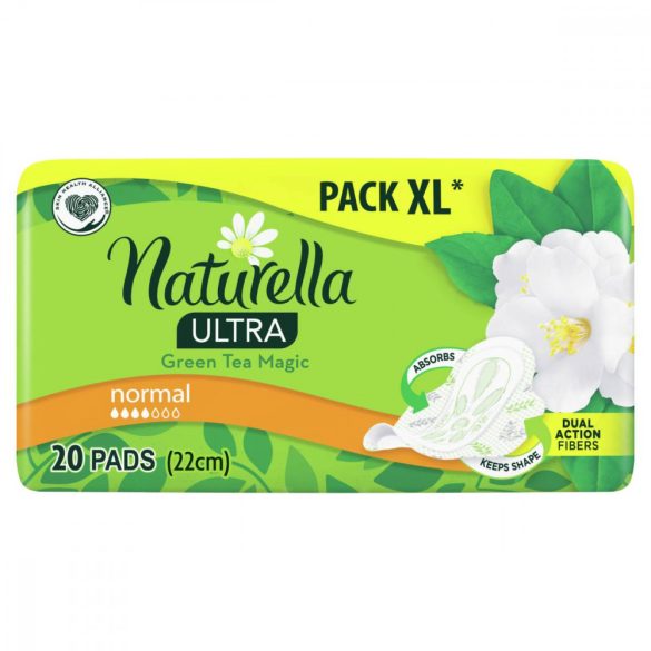 Naturella Ultra Normal Green Tea Egészségügyiszárnyas  betét, 20 db