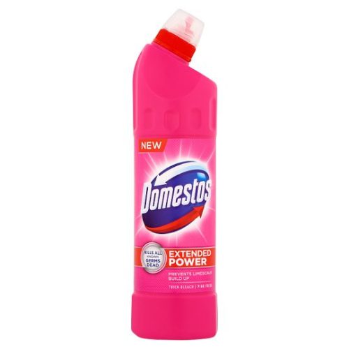 DOMESTOS Extended Power fertőtlenítő hatású folyékony tisztítószer Pink Fresh 750 ml