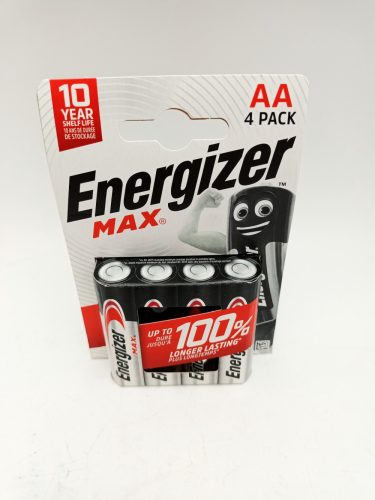 Energizer elem AA 4 db-os Max