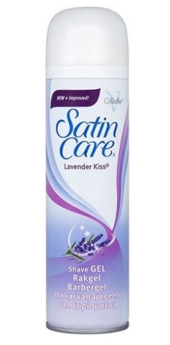 Gillette Satin Care Lavender Kiss Női Borotvazselé  200 ml