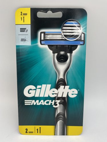 Gillette készülék+2 db borotvabetét Mach3/Mach3 Start