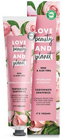 Love Beauty and Planet Rose & Aloe Vera fogkrém 75 ml