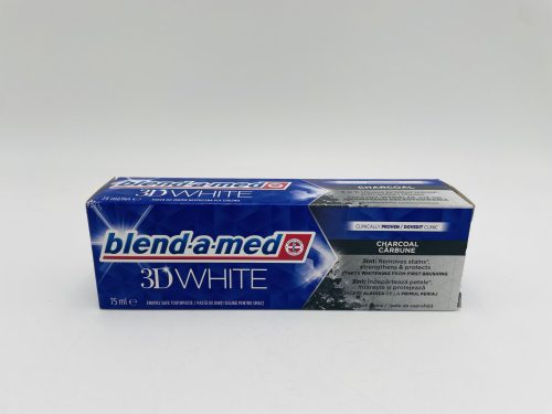 Blend A Med fogkrém 75 ml 3D White Charcoal
