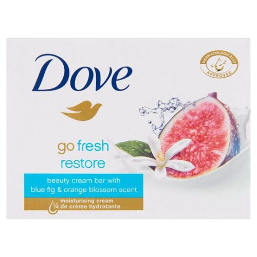 Dove Go Fresh Restore szappan kék füge és narancsvirág illattal 100 g