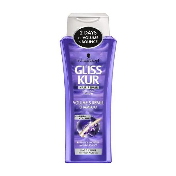 Gliss Kur Volume & Repair sampon 250ml