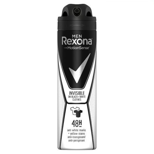 Rexona Men Invisible on black + white clothes izzadásgátló dezodor 150 ml
