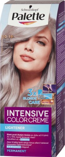 Palette Intensive Color Creme hajfesték Hűvös ezüstszőke 10-19