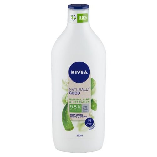 NIVEA Naturally Good testápoló tej aloe verával 350 ml