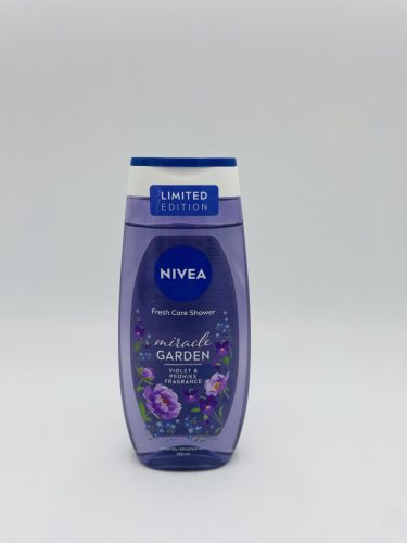 Nivea  Miracle Garden Violet&Peonies Fragrance tusfürdő 250 ml