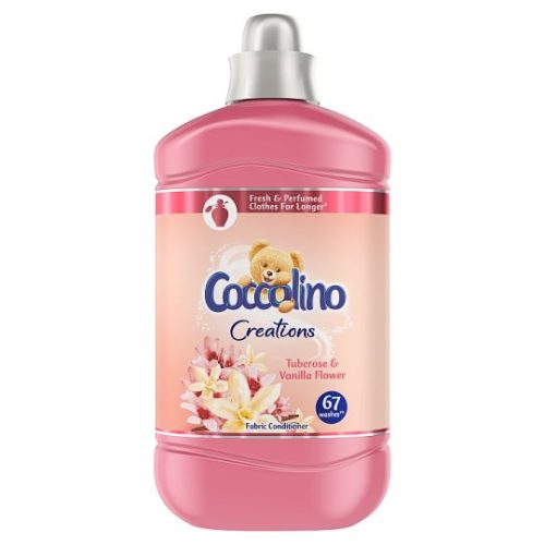 Coccolino Creations Tuberose & Vanilla Flower Öblítő koncentrátum 67 mosás 1,68L 1680 ml