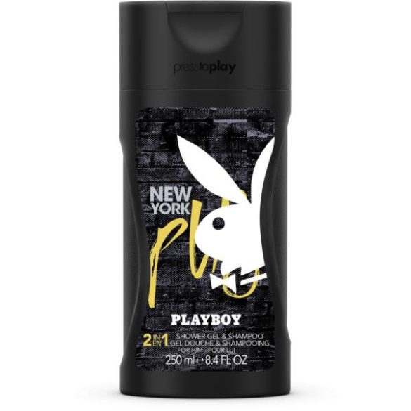 Playboy New York 2in1 sampon és tusfürdő 250ml