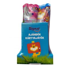   Signal Kids 2-6 Éves Korig eper-gyümülcs duo fogkrém Ajándék kártyával 2x50ml